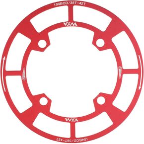 Keenso Bike Sprockets Cranksets Guard، دراجة أسنان العجلة Cranksets Guard سبائك الألومنيوم مقاومة للغبار تمنع الخدش استبدال ملحقات الدراجة للدراجات وقطع الغيار in Kuwait