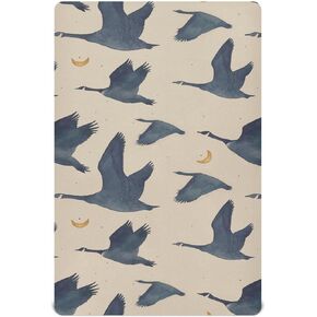 Fitted Crib Sheets for Baby Boys or Girls Soft Breathable Baby Play Yard Sheet for Standard Size Crib Mattress 52x28in Hunting Dogs and Ducks in Kuwait