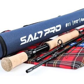 M MAXIMUMCATCH Maxcatch Saltwater Fly Fishing Rod 9ft 7/8/9/10/11/12wt Graphite IM10 Fast Action