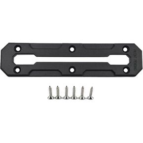 Kayak Track Mount Low Profile Nylon Kayak Rail Track | Kayak Fishing Accessories, 6/9/12 inch(1/2 pack) (9 inch(2pack))
