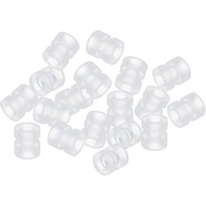 MECCANIXITY RC Anti Vibration Rubber Balls RC Rubber Damper Balls for RC F4 F7 Flight Controller Gimbal M3x6.6mm Shock Absorption Balls,RC Models DIY Drone Accessories,Pack of 36 (Purple)