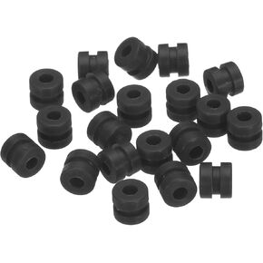 MECCANIXITY RC Anti Vibration Rubber Balls RC Rubber Damper Balls for RC F4 F7 Flight Controller Gimbal M3x6.6mm Shock Absorption Balls,RC Models DIY Drone Accessories(Transparent),Pack of 36 in Kuwait