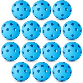 Coopay 14/48 Pack Baseball Practice Baseballs Plastic Hollow Soft Balls for Hitting, Baseball Training Indoor Outdoor Use