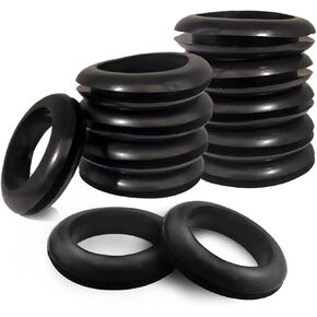 20 قطعة من الحلقات المطاطية، 1-3/8 بوصة معرف فتحة مطاطية، حلقات أسلاك مطاطية للأسلاك والكابلات والمقابس (35 مم) in Kuwait