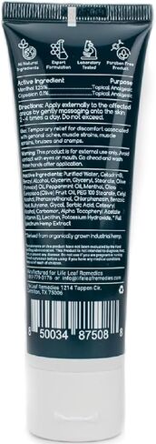 Capsaicin Cream (.1%) for Athletes - Extra Strength Fast-Acting Joint & Muscle Cream with Celadrin, Capsaicin and Menthol - Non-Greasy 3 OZ Cream by Life Leaf in Saudi Arabia