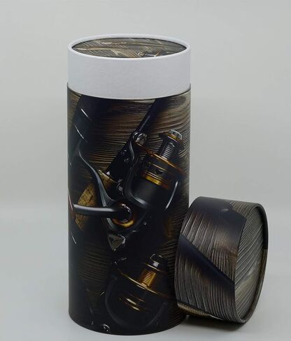 Casket Depot Memorial Collection Scattering Tube, Biodegradable Urn for Scattering Ashes, Eco Urn: Gone Fishing (Mini Memento Size Holds Up 35 Cubic Inches) in Saudi Arabia
