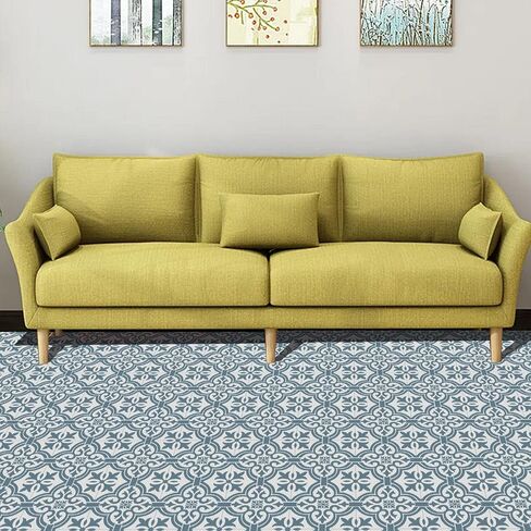 12 x 12 Inch Large Size Reusable Stencil Laser Cut Painting Template Floor Wall Tile Fabric Furniture Stencils Painting Stencils (E4, 4PC) in Saudi Arabia