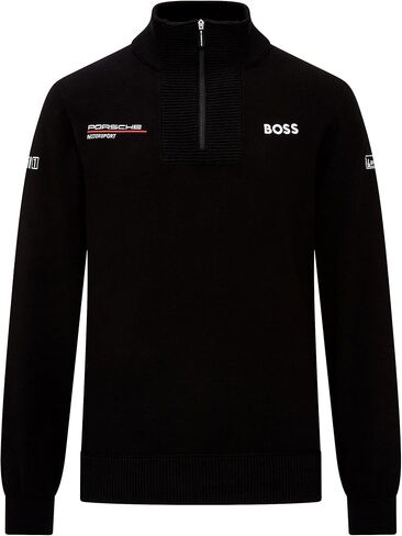 سترة محبوكة لفريق بورشه موتورسبورت باللون الأسود in Kuwait