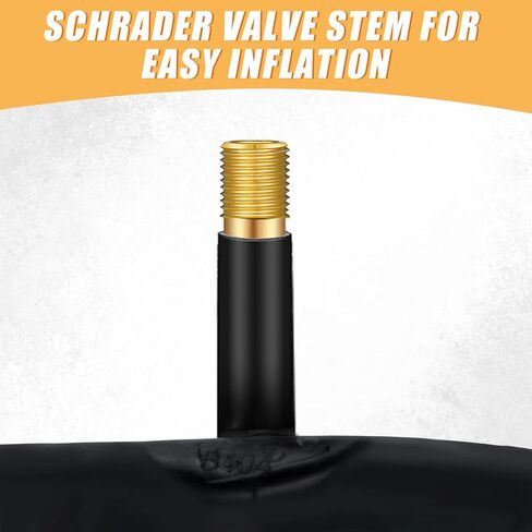 4 قطع من أنابيب الدراجة مقاس 20 × 4 بوصة، الأنبوب الداخلي للدراجة، أنبوب إطارات الدراجة، أنابيب مطاطية بوتيل مع صمام شريدر و4 قطع رافعات إطارات للطرق MTB للأطفال in Kuwait