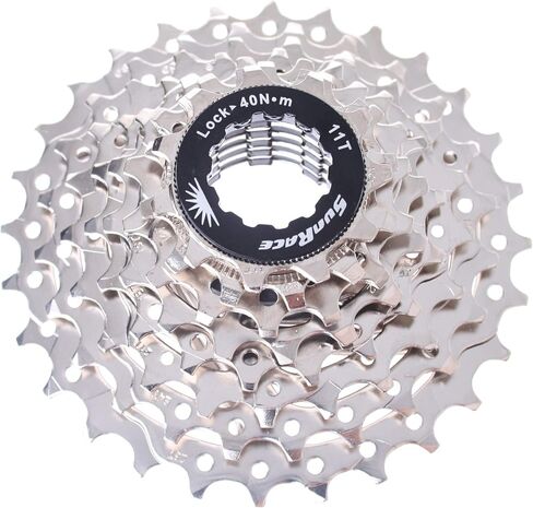 Sunrace CSR86 8-Speed Nickel Plated Cassette in Saudi Arabia