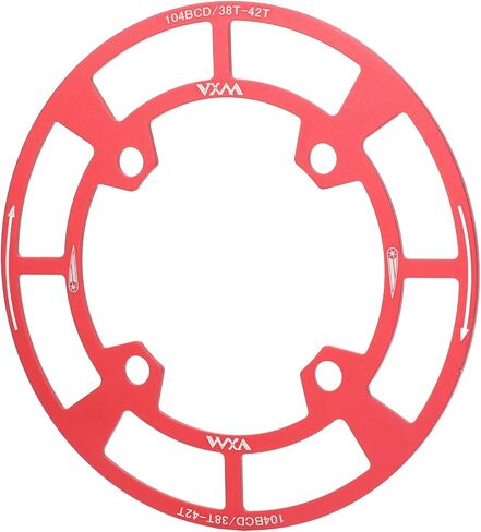 Keenso Bike Sprockets Cranksets Guard، دراجة أسنان العجلة Cranksets Guard سبائك الألومنيوم مقاومة للغبار تمنع الخدش استبدال ملحقات الدراجة للدراجات وقطع الغيار in Kuwait