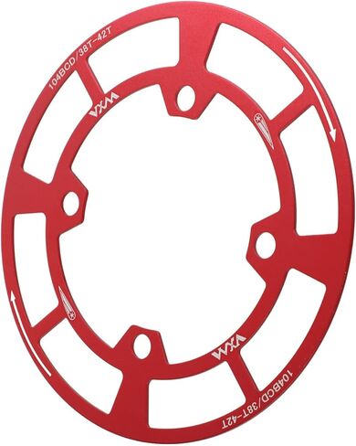 Keenso Bike Sprockets Cranksets Guard، دراجة أسنان العجلة Cranksets Guard سبائك الألومنيوم مقاومة للغبار تمنع الخدش استبدال ملحقات الدراجة للدراجات وقطع الغيار in Kuwait