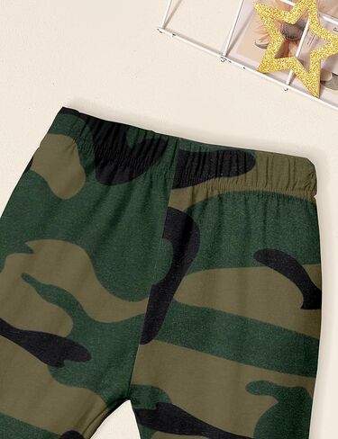 Von kilizo ملابس طفلة ملابس أطفال زهرية للفتيات نفخة طويلة الأكمام مضلع رومبير مضيئة بانت مجموعات طفل أطقم ملابس للفتيات in Kuwait