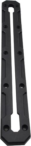 Kayak Track Mount Low Profile Nylon Kayak Rail Track | Kayak Fishing Accessories, 6/9/12 inch(1/2 pack) (9 inch(2pack)) in Saudi Arabia