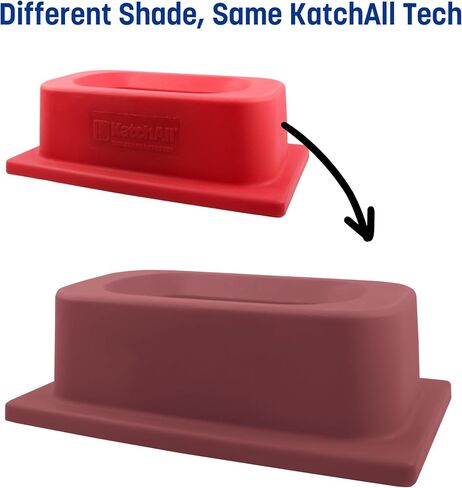 San Jamar KA3244 Katchall Rugged Round Retriever for 32 and 44 Gallon Waste Cans, Red in Saudi Arabia