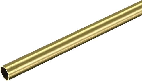 uxcell Brass Round Tube 7mm OD 0.5mm Wall Thickness 200mm Length Pipe Tubing in Saudi Arabia