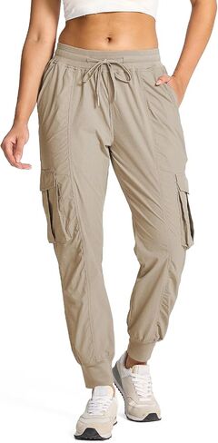 smawell Women Cargo Hiking Pants Lightweight Travel Joggers for Women Summer in Saudi Arabia