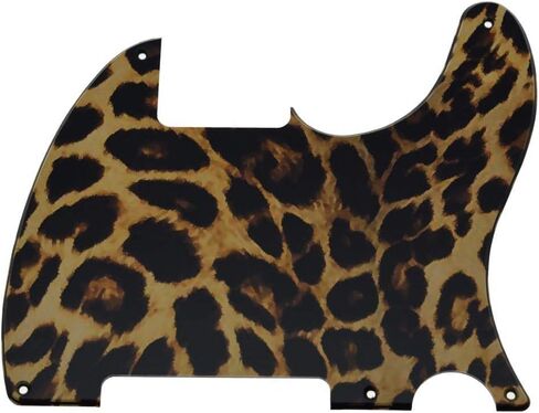 Dopro 5 Hole Tele Blank Guitar 3D Printed plastic Pickguard Scratch Plate for FD Telecaster Esquire Flower Pattern in Saudi Arabia