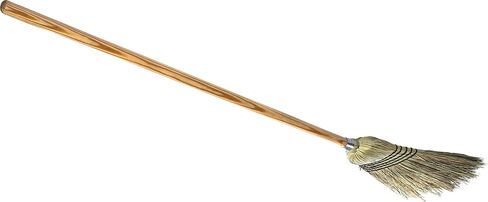 Carlisle FoodService Products 4135067 Commercial Corn Broom with Solid Wood Handle, 12" Wide (Case of 12) in Saudi Arabia