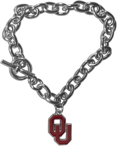 Siskiyou NCAA unisex-adult Chain Bracelet and Dangle Earring Set in Saudi Arabia
