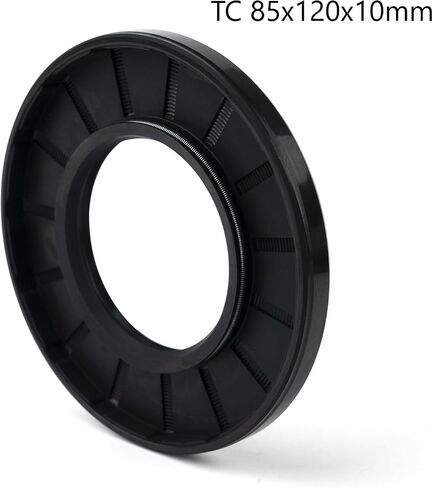XiKe Oil Shaft Seal, Lip Seals, TC 90x120x12mm Nitrile Rubber Cover Double Lip with Spring, Oil Seals for Bearing Shafts,Rotating Shafts,etc., Black Pack of 1 in Saudi Arabia
