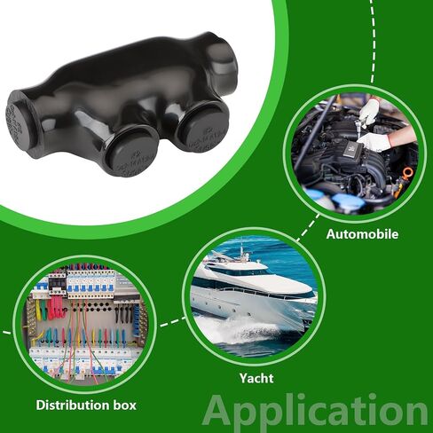 Insulated Inline Splice Connector Allen Hex Electric Connector and Cable Connector CU9AL Dual Rated for Copper and Aluminum Wire Black (2/0 AWG) in Saudi Arabia