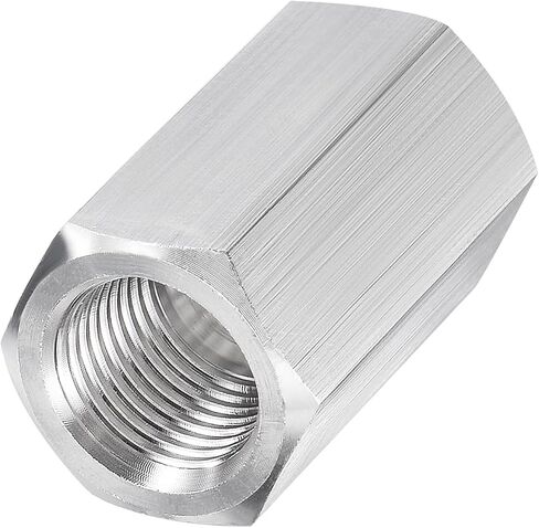 uxcell Full Hex Coupling 1/4NPT Female x 1/4NPT Female Coupler Fitting for Water Oil Air Pressure Gauge Temp Sensor, 4pcs in Saudi Arabia