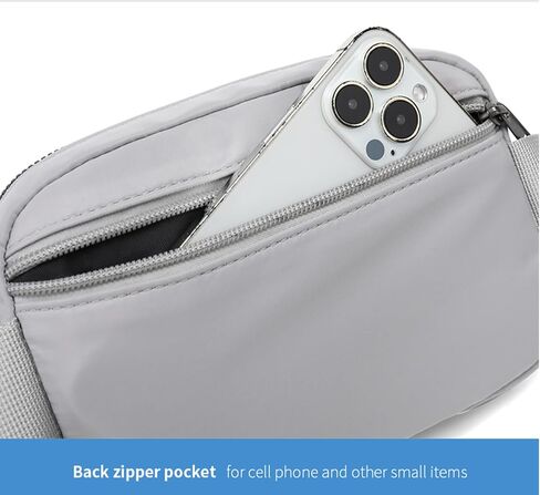 Sports Bags Bum Bags Fanny Packs for Women Belt Bag Crossbody Bags Waist Packs Lightweight Chest Bag for Man Running with Adjustable Strap (Cream) in Saudi Arabia