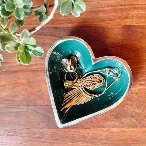 Purple Heart Shaped Bowl, Gift for Her, Small Purple Heart Shape Dish, Serving Dish and Decorative Bowl for Table, Kitchen, Living Room in Saudi Arabia