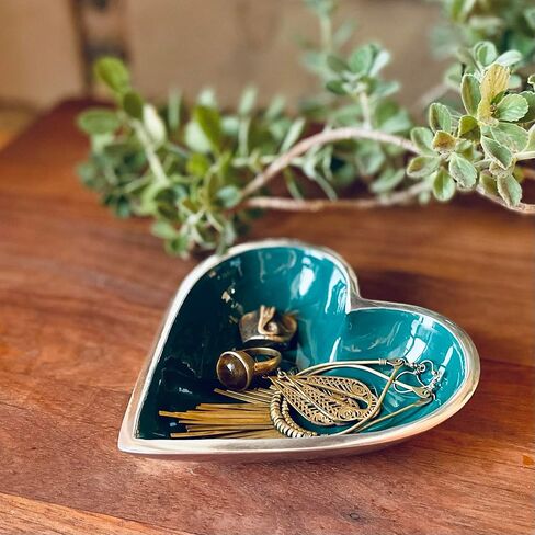Purple Heart Shaped Bowl, Gift for Her, Small Purple Heart Shape Dish, Serving Dish and Decorative Bowl for Table, Kitchen, Living Room in Saudi Arabia