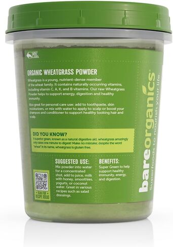BareOrganics Mushroom Memory 6 Blend Powder, Non-GMO & Gluten-free, Maitake, Red Reishi, Lion's Mane, Turkey Tail & More, 8 oz in Saudi Arabia