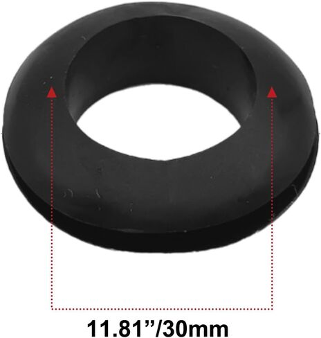 20 قطعة من الحلقات المطاطية، 1-3/8 بوصة معرف فتحة مطاطية، حلقات أسلاك مطاطية للأسلاك والكابلات والمقابس (35 مم) in Kuwait