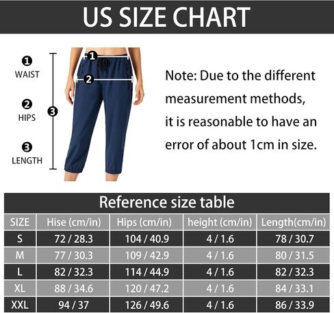 Butrends Women's Sweatpants Capri Pant Cropped Outdoor Workout Running Pants Zipper in Saudi Arabia