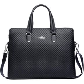 FSD.WG]Business Bag Leather Briefcase Shoulder Laptop Business Bag for Men