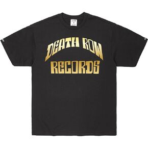 Crooks & Castles Death Row Records Core Logo Tee, 100% Cotton T-Shirt with Large Front Print