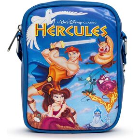Disney Bag, Crossbody, Hercules VHS Movie Box Replica, Vegan Leather