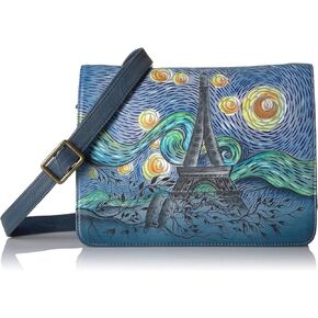 Anna by Anuschka Medium Saddle Handbag