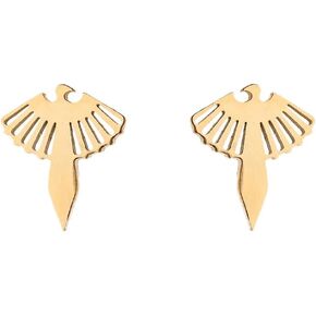 Small Phoenix Bird Stud Earrings for Women Girls Stainless Steel Hypoallergenic Minimalist Polished Tiny Animal Dove Cartilage Earring Fashion Hollow Out Birthday Christmas Holiday Jewelry Dainty Gifts