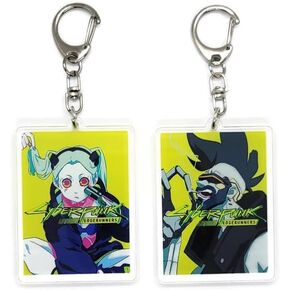 Inc. - Set of 2 Cyberpunk Edgerunners Acrylic Keychain Rebecca, Pilar v1