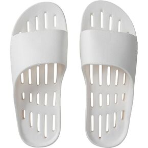 DEARCUS Shower Slipper Ultra Lightweight & Durable Slim Sole - Quick Drying Pool Slides Slippers with Optimal Height and Soft - Nuvola