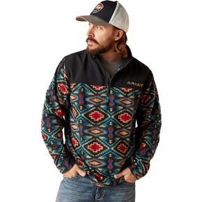 ARIAT Men's Basis 2.0 1/4 Zip Sweatshirt