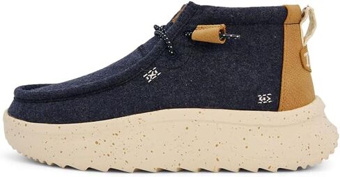 Hey Dude Wendy Peak Hi Wool Navy Size 10 | Women’s Shoes | Women’s Slip-on Loafers | Comfortable & Light-Weight in Saudi Arabia