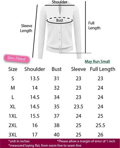 سترة نسائية كلاسيكية مريحة، قبة، زر جوهرة، نسيج ناعم، رقبة دائرية، كم طويل، مقاس نحيف (S-3XL) in Kuwait