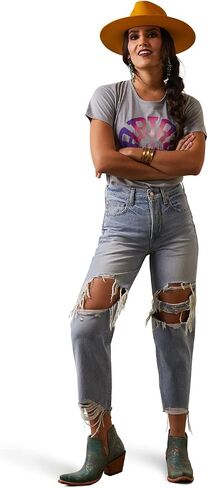 ARIAT Women's Ultra High Rise Tomboy Straight Jean in Saudi Arabia