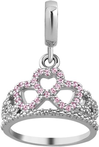 لوفلي شارمز دلاية على شكل تاج الاميرة من الخرز المتدلي للسوار, غير متوفر, ان ايه in Kuwait