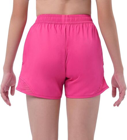 شورت رياضي للفتيات من DEVOROPA بدون بطانة خفيف الوزن ورياضي نشط لكرة السلة شورت للأطفال في صالة الألعاب الرياضية والتنزه سيرًا على الأقدام وجيب بسحاب in Kuwait