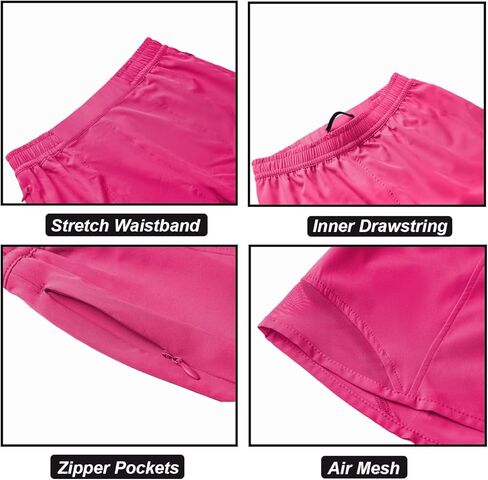 شورت رياضي للفتيات من DEVOROPA بدون بطانة خفيف الوزن ورياضي نشط لكرة السلة شورت للأطفال في صالة الألعاب الرياضية والتنزه سيرًا على الأقدام وجيب بسحاب in Kuwait