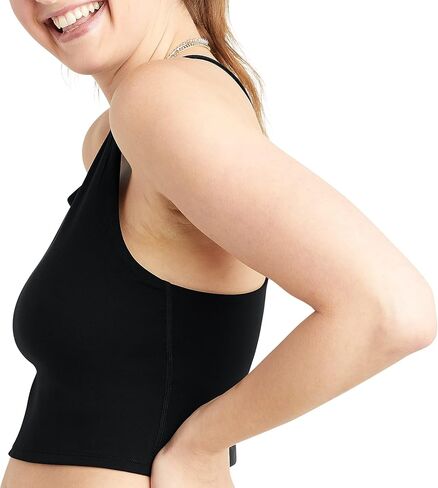 Champion Women's Crop Top, Soft Touch, Moisture Wicking, Ribbed Cropped Top for Women in Saudi Arabia