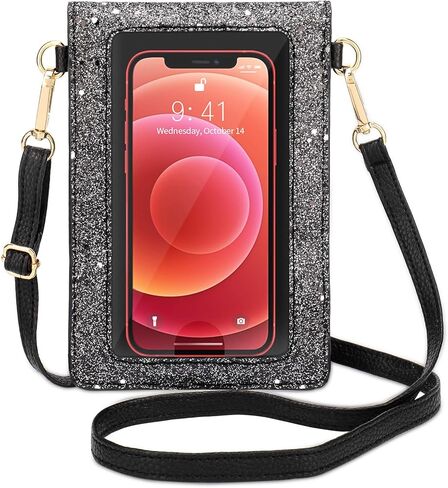 seOSTO Cell Phone Purse, Lightweight Small Wallet Purses And Handbags With 2 Shoulder Strap For Women in Saudi Arabia