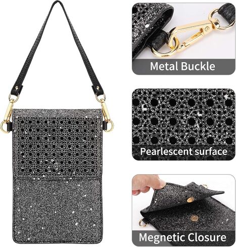 seOSTO Cell Phone Purse, Lightweight Small Wallet Purses And Handbags With 2 Shoulder Strap For Women in Saudi Arabia